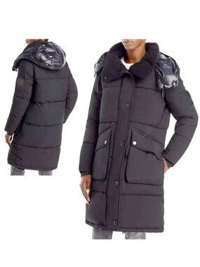 NWT Calvin Klein Ladies Hooded Puffer Jacket
